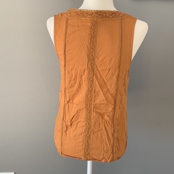 Soft Surroundings Ingenue Tank in Golden Tan - Picture 5 of 8